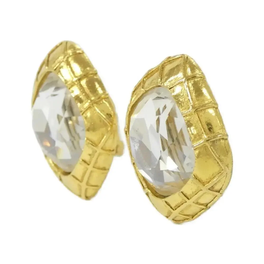 CHANEL Gold Earrings